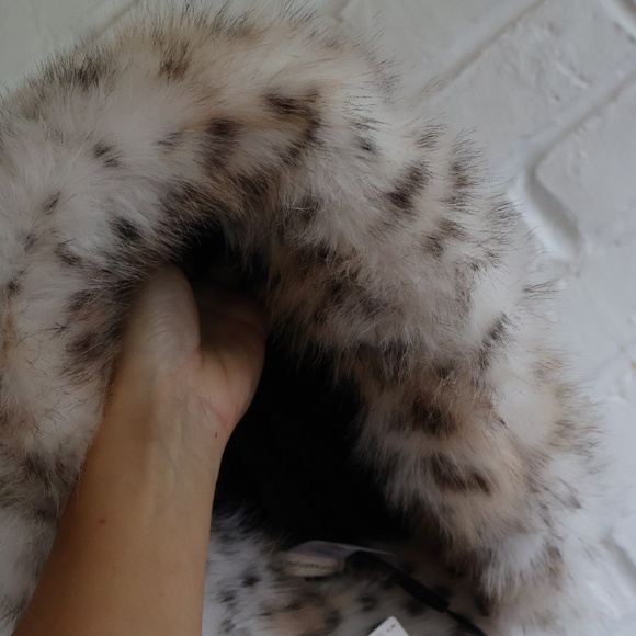 ANTHROPOLOGIE CHEETAH/LEOPARD FUR BUCKET HAT - Picture 6 of 7